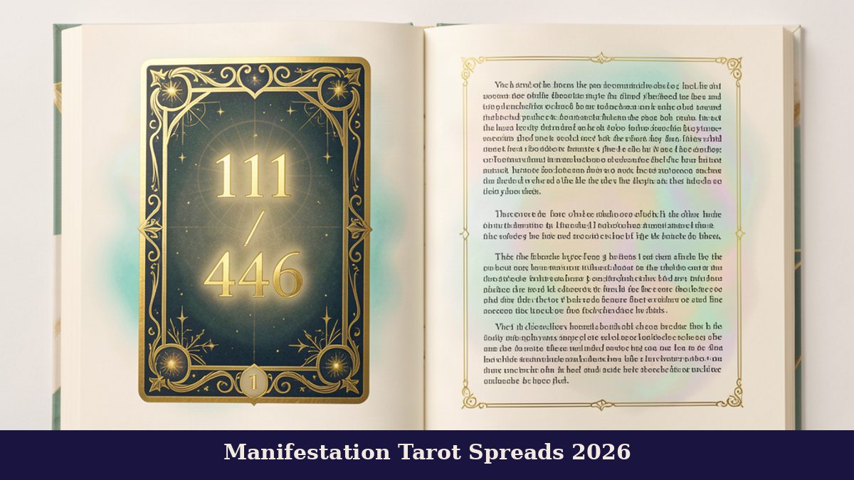 Inside Manifestation Tarot Spreads 2026